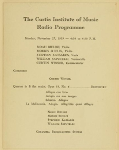 Curtis Institute of Music image