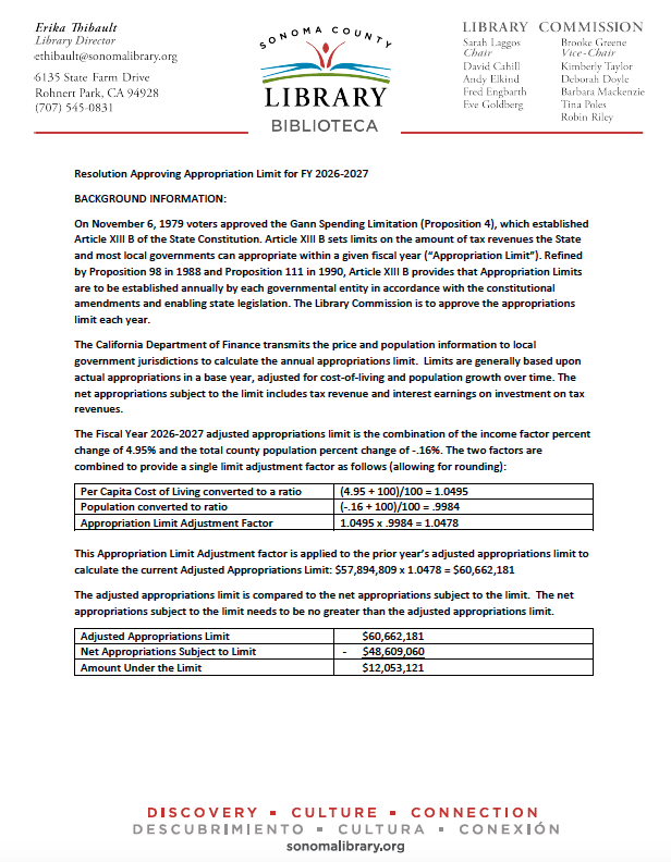 Notice of Availability document