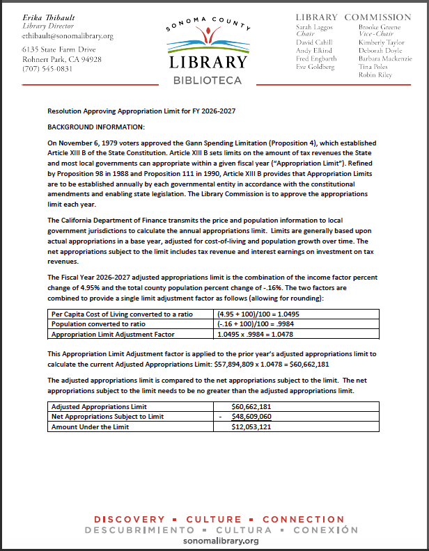 Notice of Availability document
